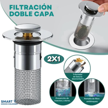 EcoFiltro Plus™ 2x1 Ecologico y Duradero