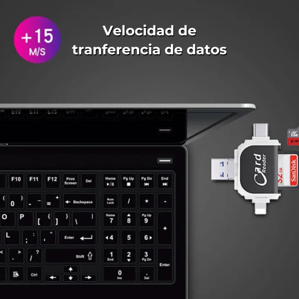 USB 4 en 1™ Alta Velocidad