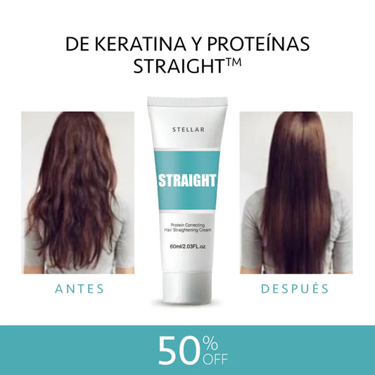 Crema Alisadora con Keratina™ Nutrición y Protección Intensiva