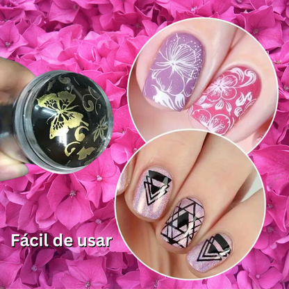 Nail Stamp™ 2X1 - Crea impresionantes diseños sin esfuerzo.