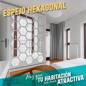 Espejos Hexagonales™ Set X12 - Diseño moderno y super-resistentes